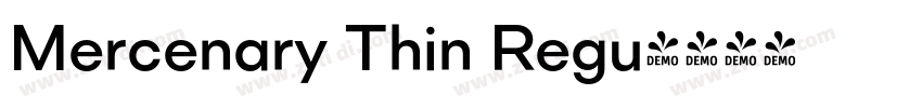 Mercenary Thin Regu字体转换 Mercenary Thin Regu字体转换